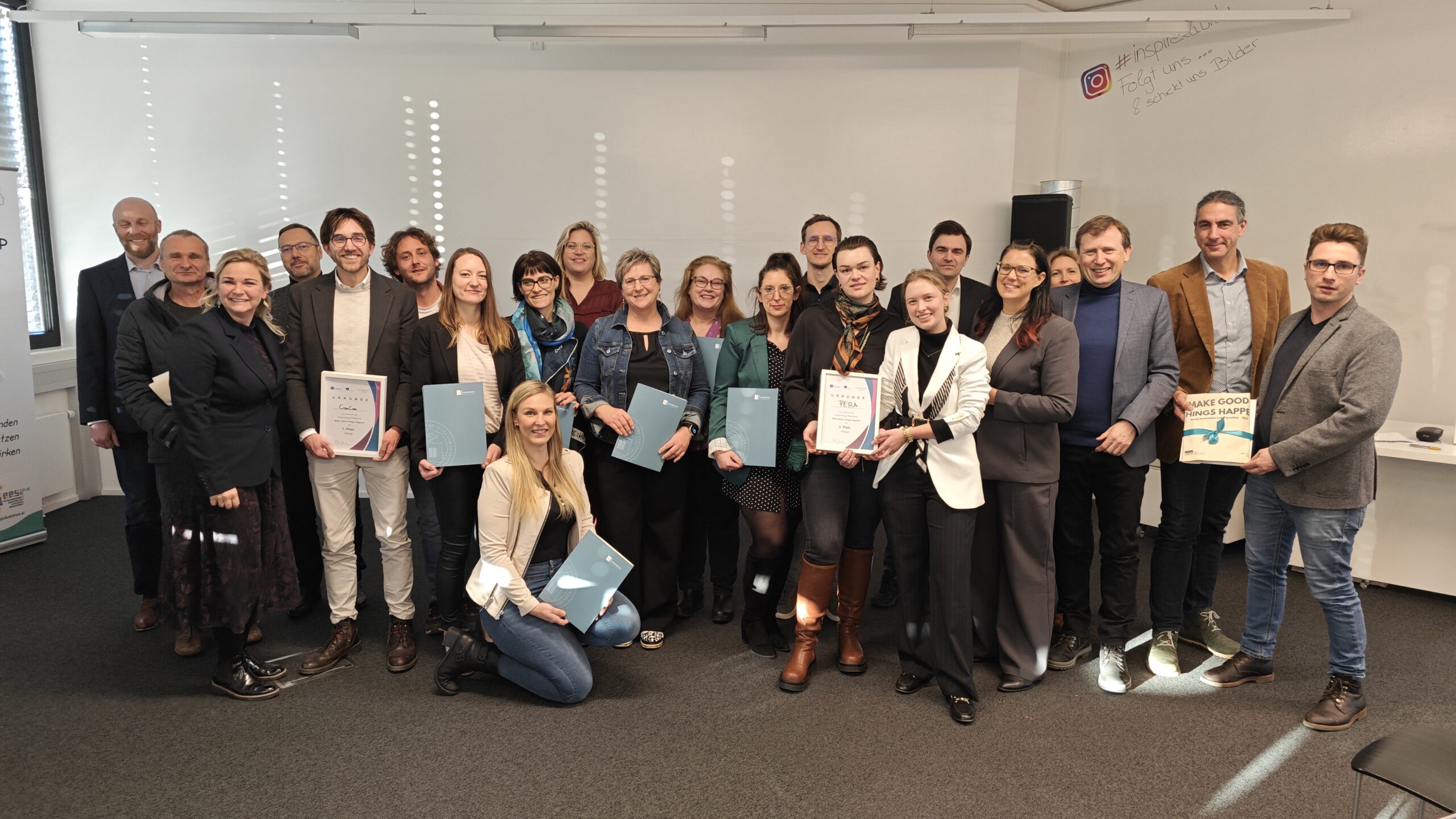 SILC_Abschlussevent_TeilnehmerInnen und Jury SILC Teilnehmer:innen 2024/25